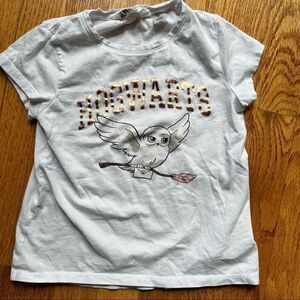 🍭4/$20 H&M x Harry Potter Hogwarts Owl Short Sleeve Tee - 4-6